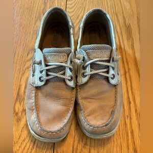 Sperry Light Brown Boat Shoes Vintage
~2005